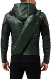 Green Arrow Hooded DC Comic TV Series Stylish Jacket