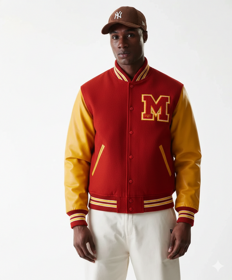 Michael Jackson Thriller Varsity Wool Jacket - MJ