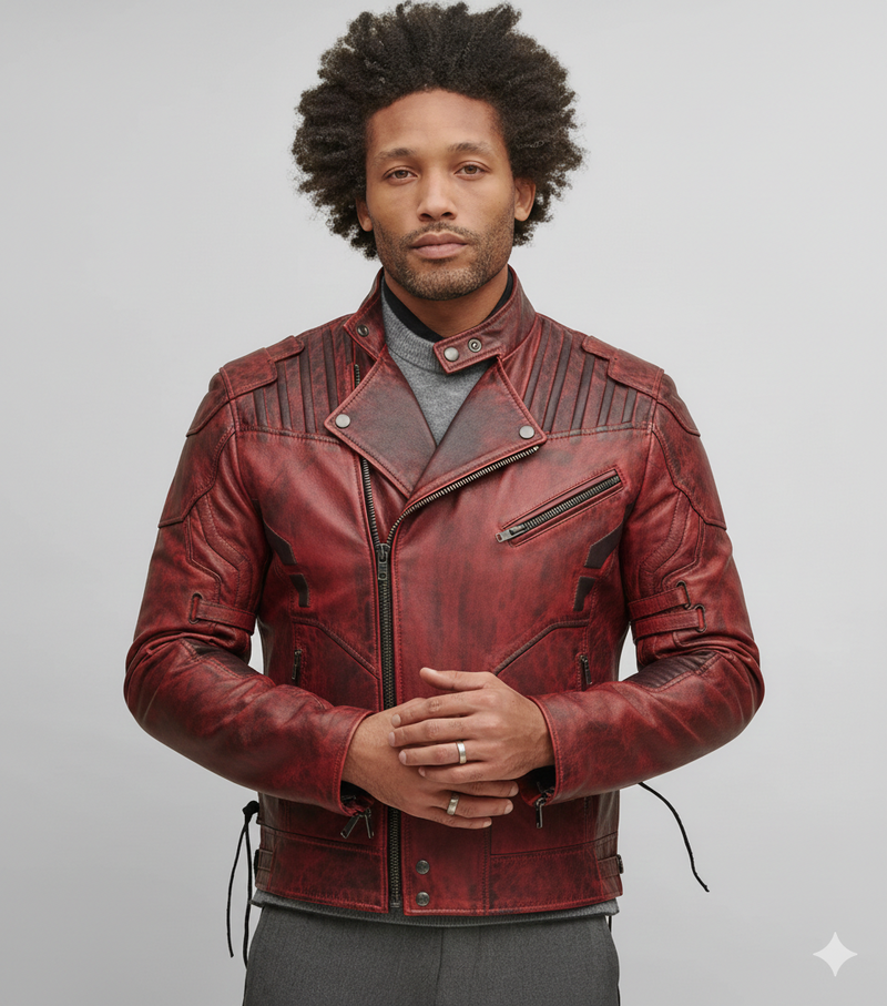 Guardian Of Galaxy Bomber Leather Jacket
