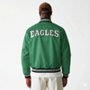Men’s Renegade Philadelphia Varsity Jacket - Eagles Letterman Bomber Jacket