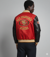 Men's San Francisco Football Fans Varsity Bomber Jacket