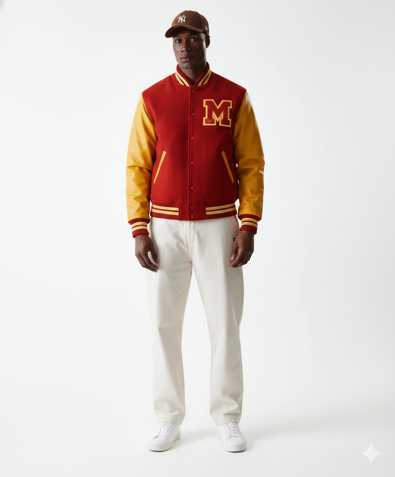 Michael Jackson Thriller Varsity Wool Jacket - MJ