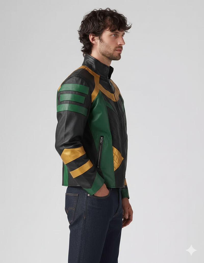 Loki Variant Leather Coat - Thor